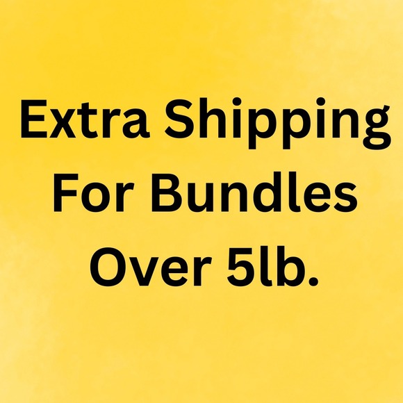 Extra Shipping for Bundles Over 5lb. - Picture 1 of 1